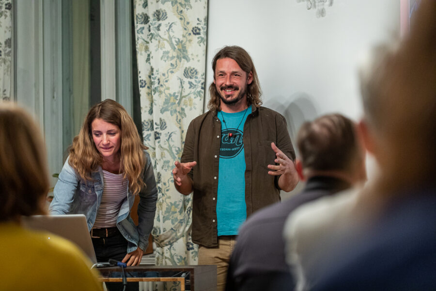 Nadine Conrad und Allan Paul